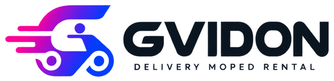 GVIDON Delivery Moped Rental